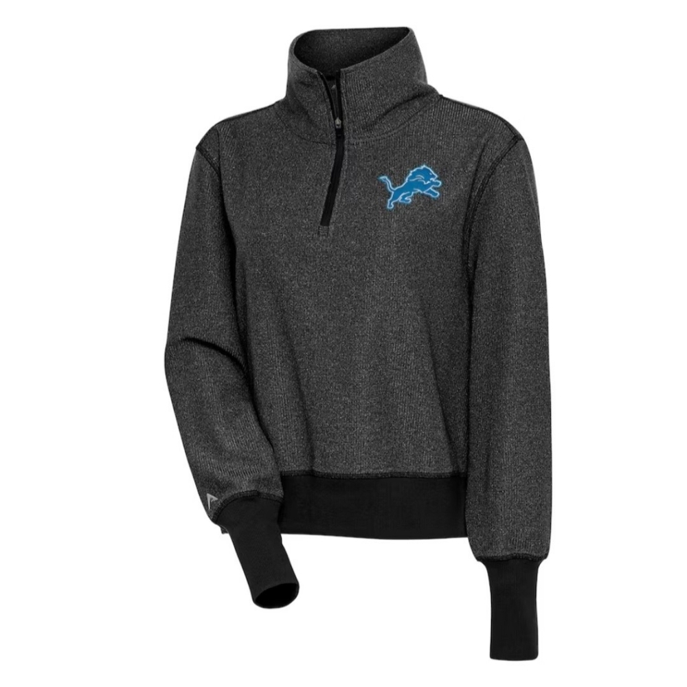 ⭐️ Detroit Lions Antigua Half-Zip Pullover